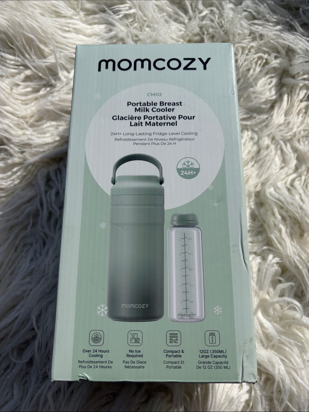 NIB - Momcozy Portable Baby Bottle Cooler for Outdoor 12oz - Picture 7 of 11
